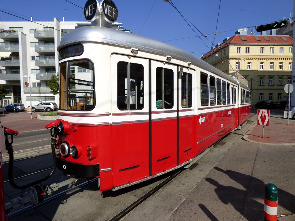 Вена, Simmering Type F № 711; Вена — Tramwaytag 2016