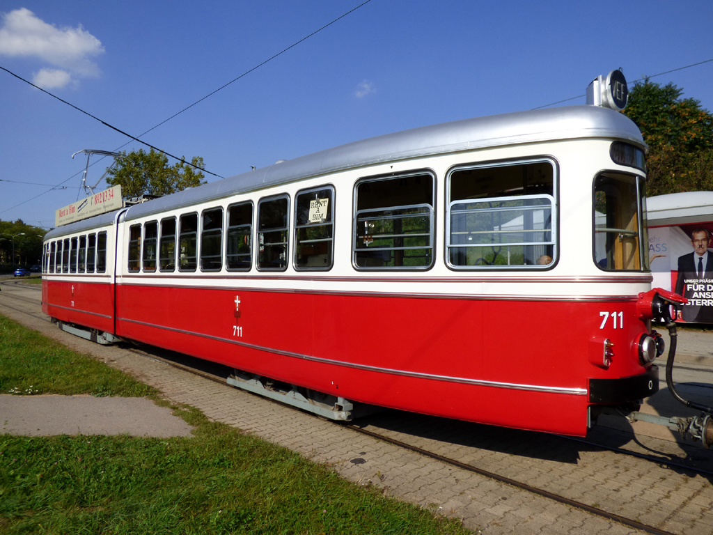 Вена, Simmering Type F № 711; Вена — Tramwaytag 2016