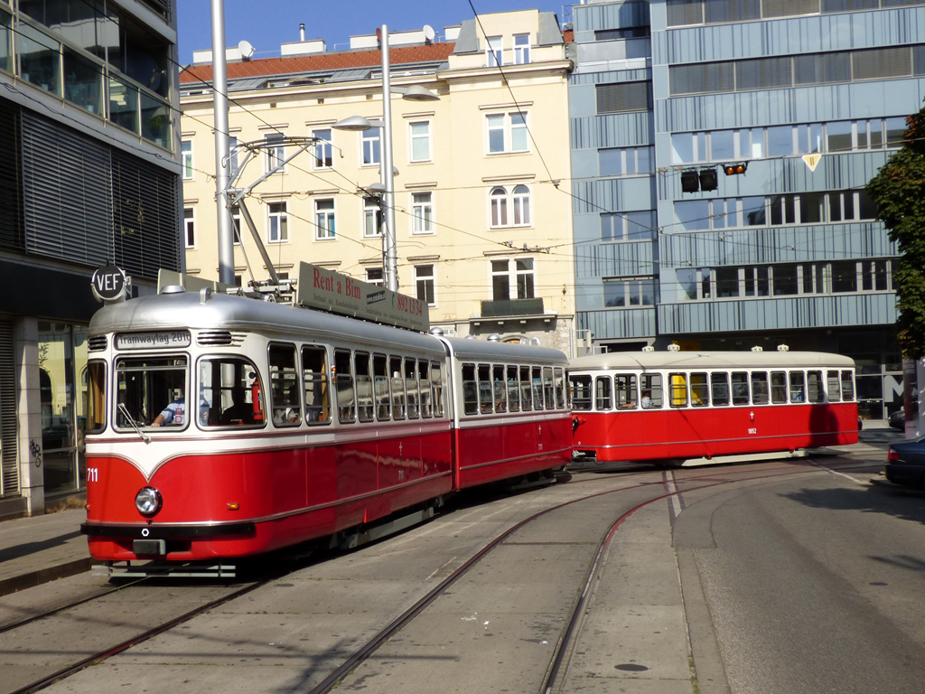 Вена, Simmering Type F № 711; Вена — Tramwaytag 2016