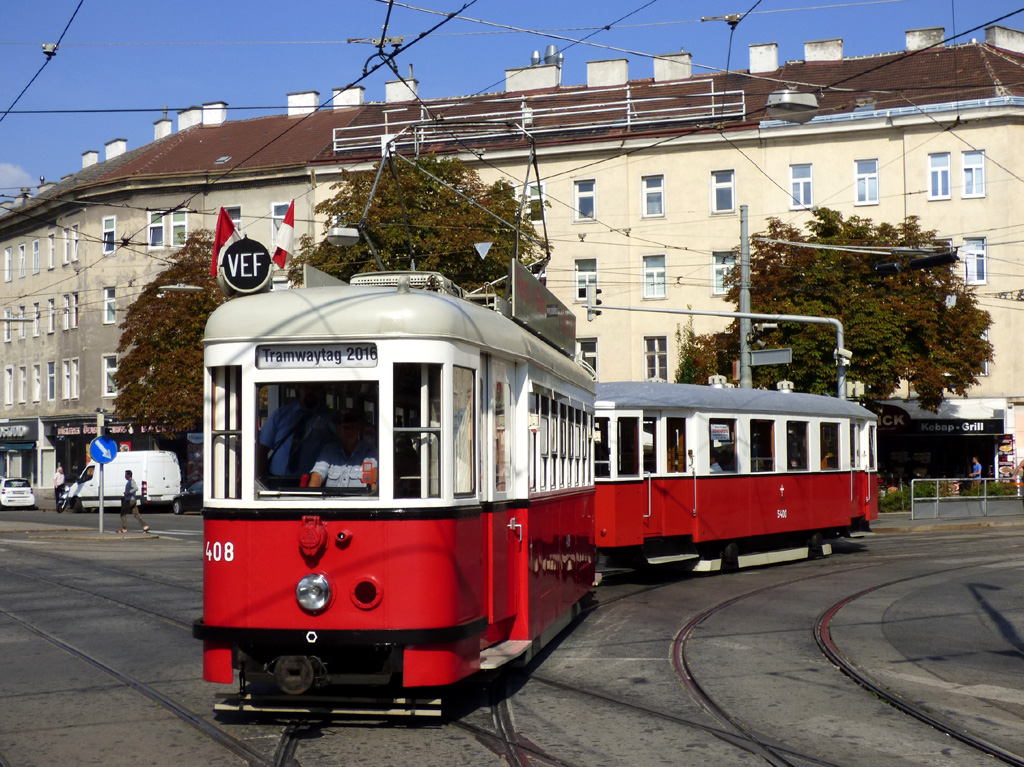Beč, Lohner Type T1 Br. 408; Beč — Tramwaytag 2016