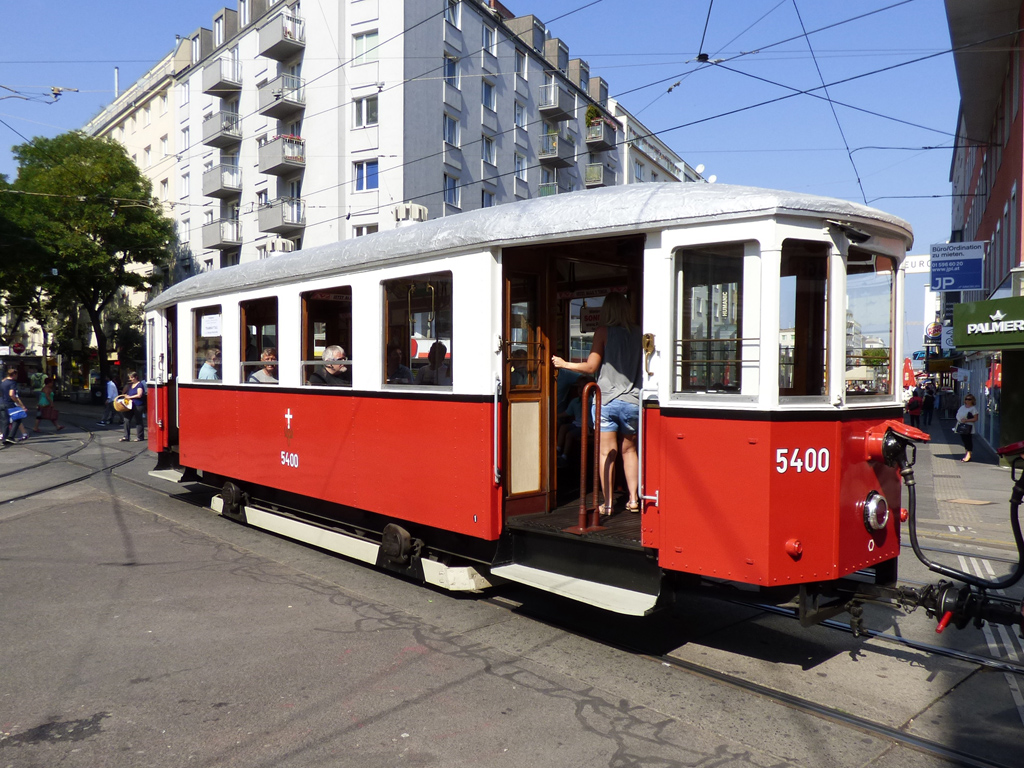 Vienna, Graz Type  m3 № 5400; Vienna — Tramwaytag 2016
