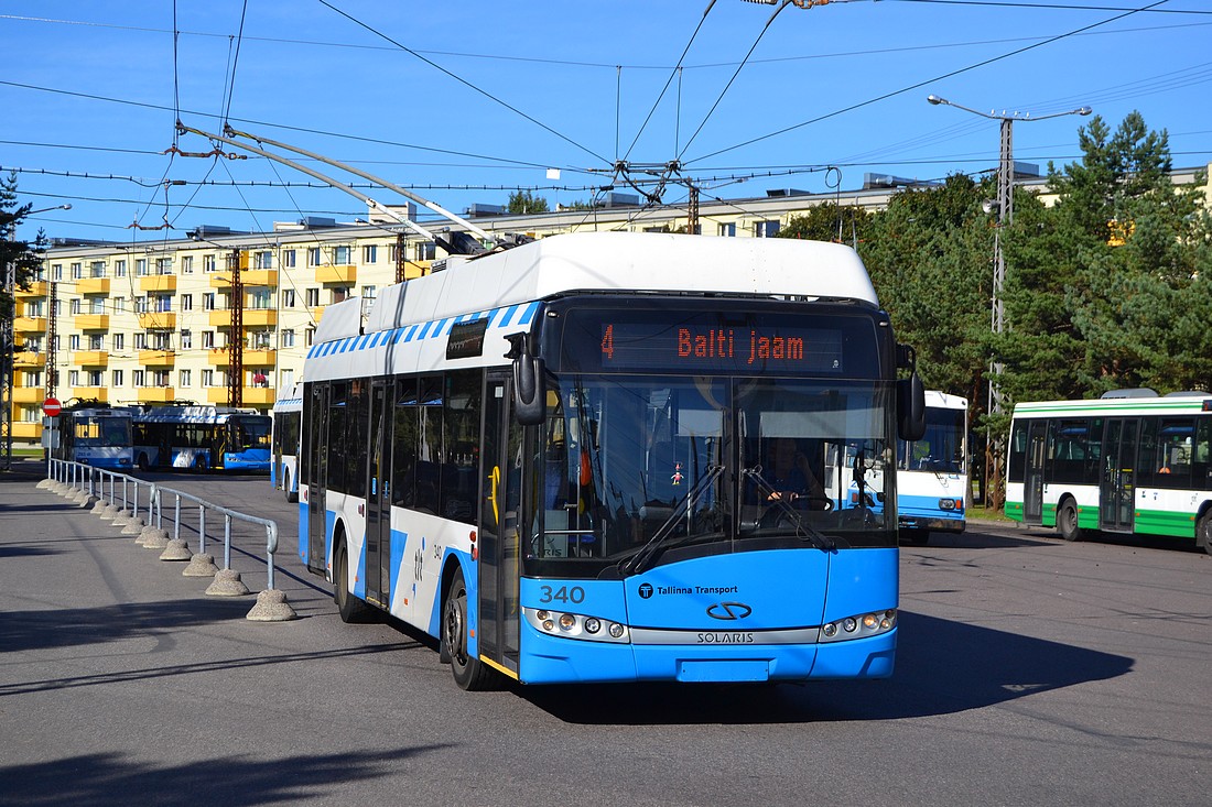 Tallinn, Solaris Trollino III 12 AC Nr. 340