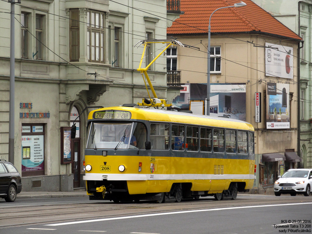Plzeň, Tatra T3R.P nr. 208