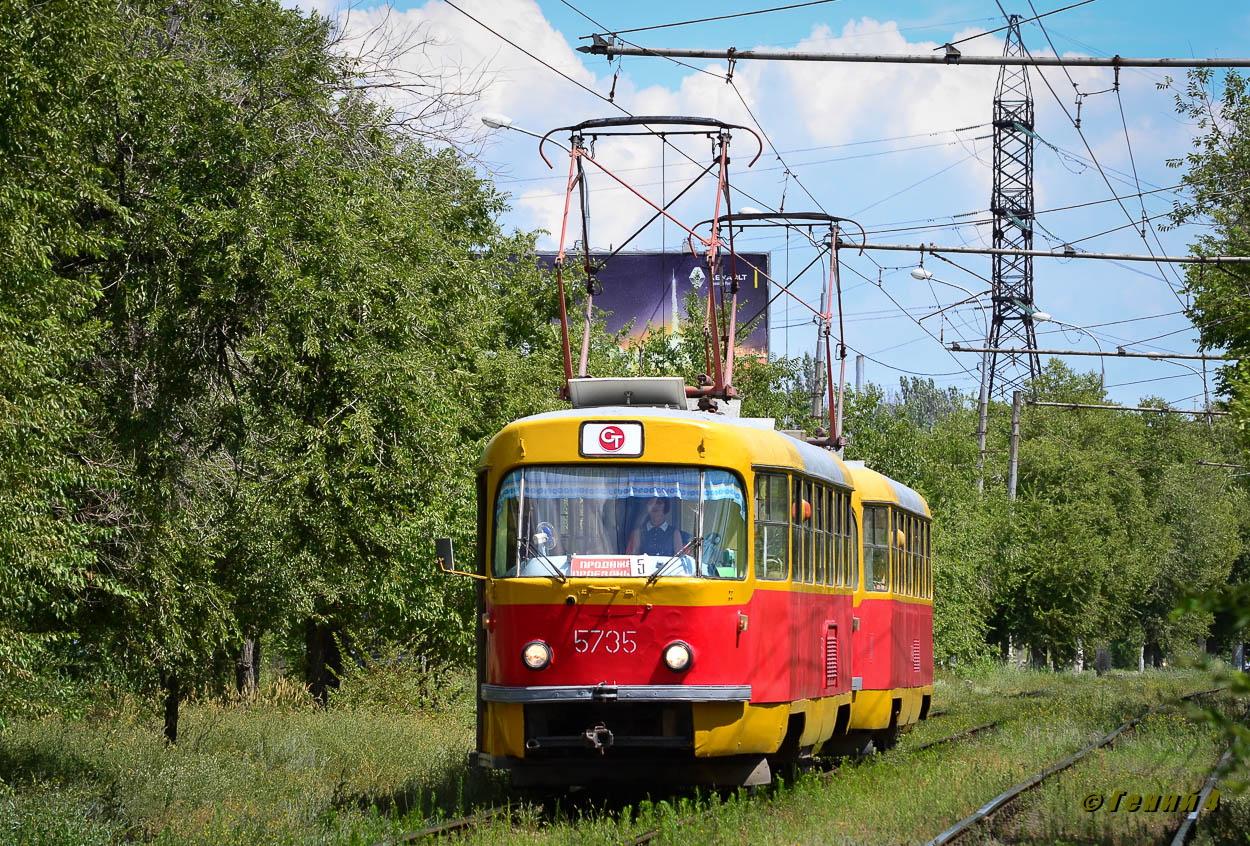 Волгоград, Tatra T3SU № 5735