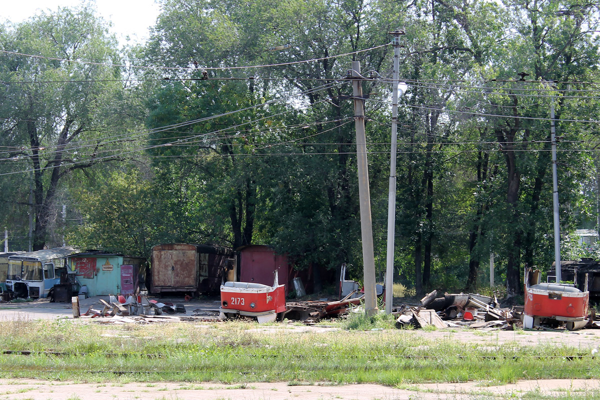 Самара, Tatra T3SU (двухдверная) № 2173; Самара, Tatra T3SU № 2078; Самара — Кировское трамвайное депо