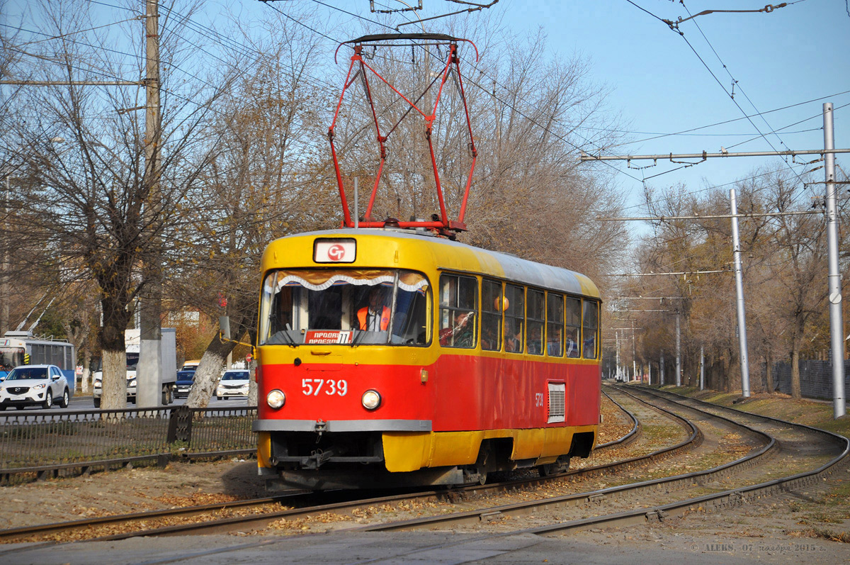 Волгоград, Tatra T3SU № 5739