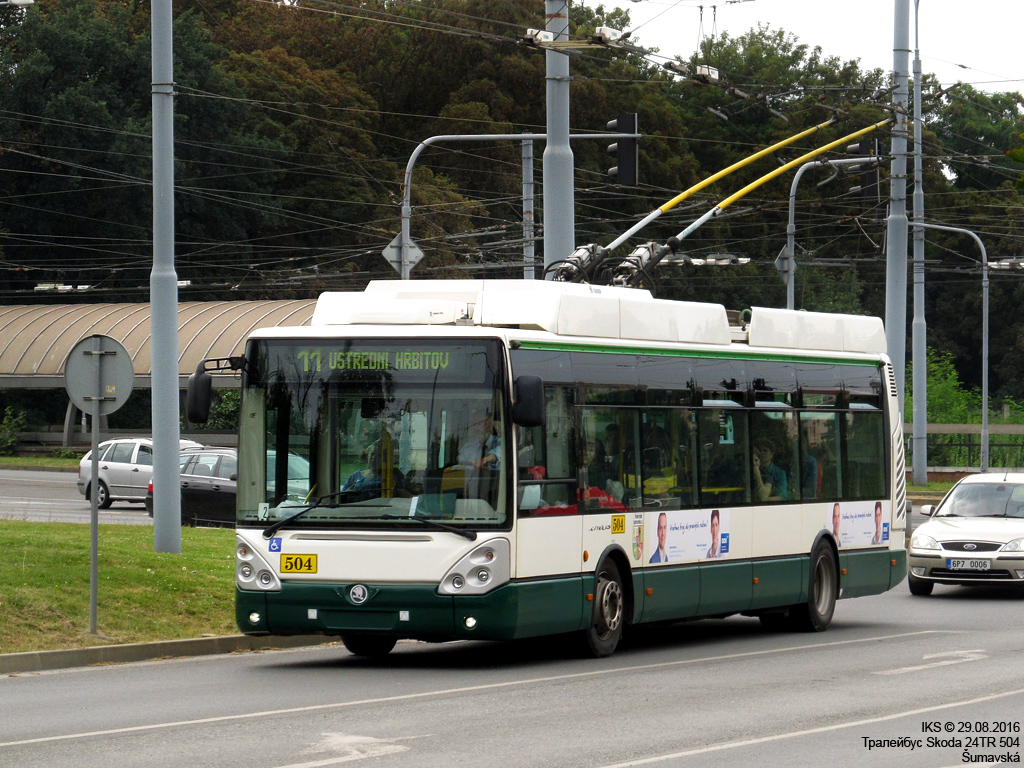 Пльзень, Škoda 24Tr Irisbus Citelis № 504