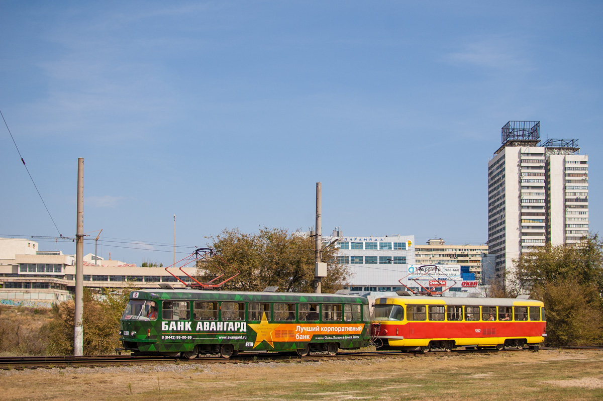 Волгоград, Tatra T3SU № 5811