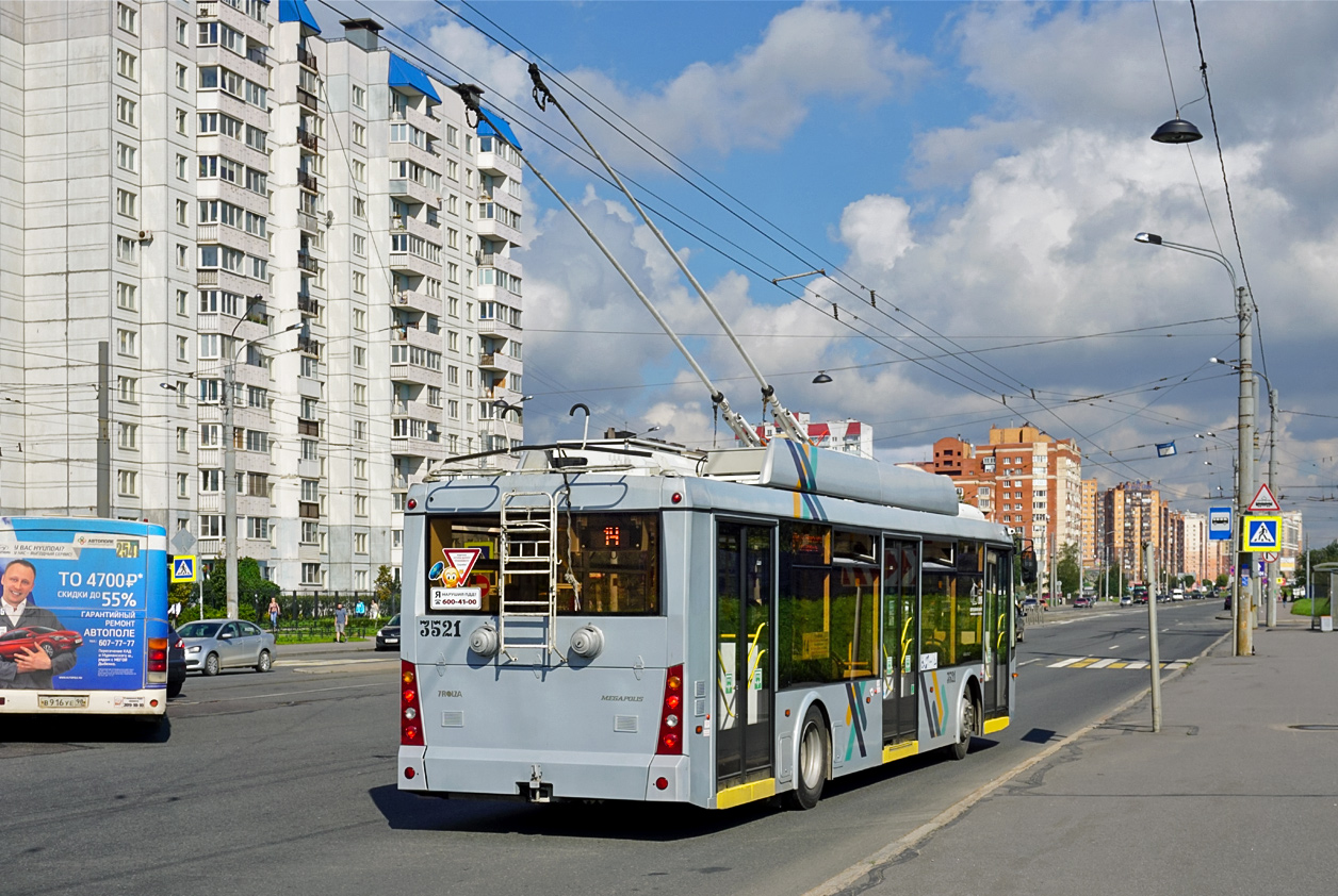 Санкт-Петербург, Тролза-5265.00 «Мегаполис» № 3521