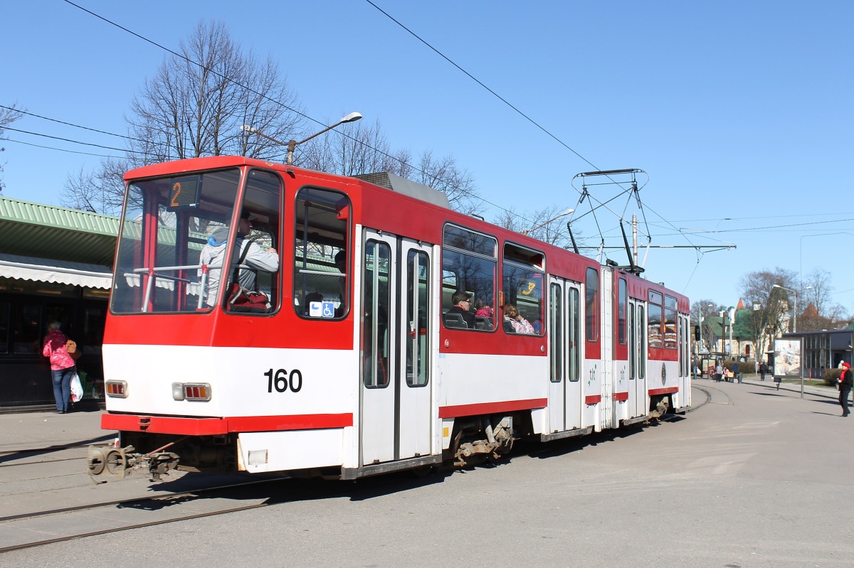 Таллин, Tatra KT4D № 160