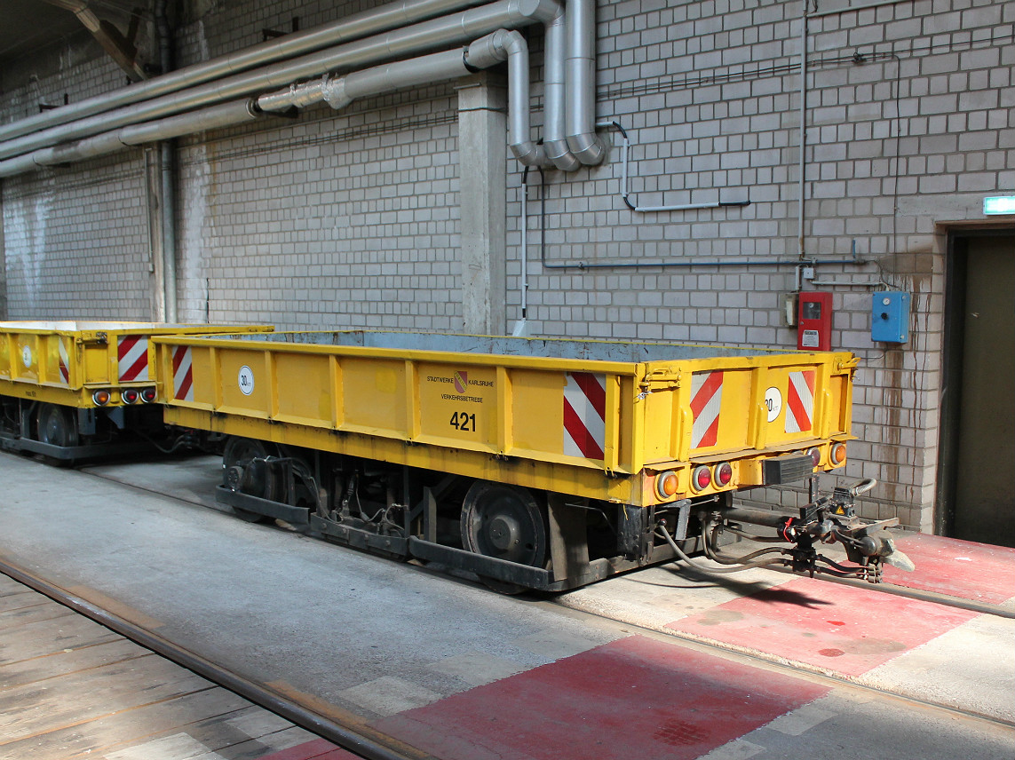 Карлсруэ, Двухосный прицепной вагон № 421