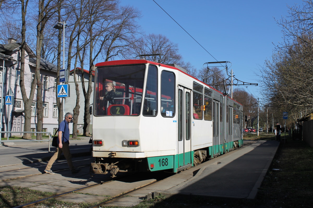 Таллин, Tatra KT4D № 168