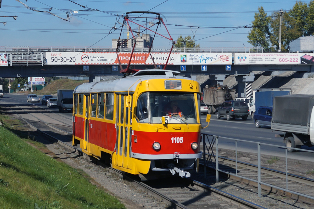 Барнаул, Tatra T3SU № 1105