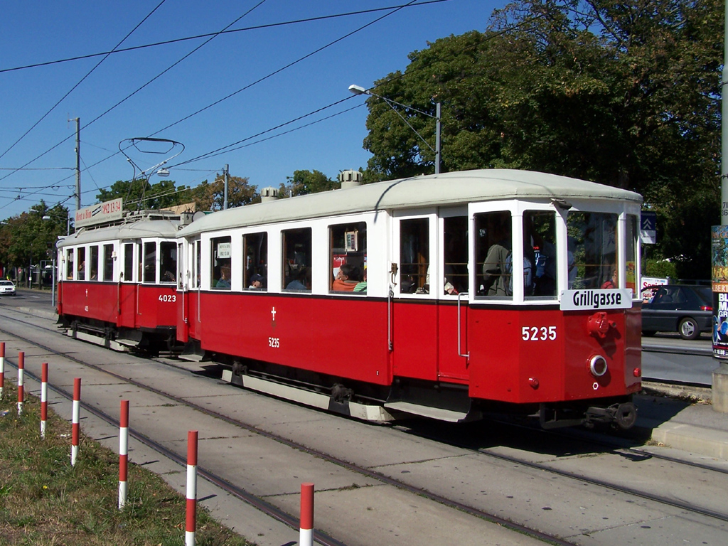 Вена, Simmering Type  m3 № 5235; Вена — Tramwaytag 2008