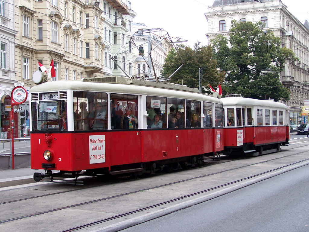 Вена, Fuchs KSW моторный № 1; Вена — Tramwaytag 2006 Вена, Fuchs KSW моторный № 1; Вена — Tramwaytag 2006