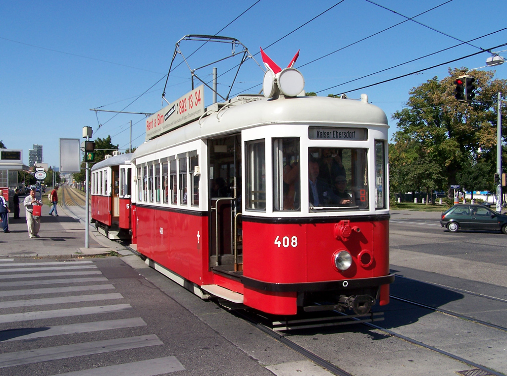 Wien, Lohner Type T1 # 408; Wien — Tramwaytag 2008