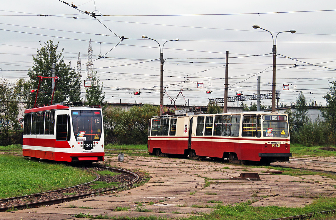 Saint-Petersburg, 71-134A (LM-99AVN) № 1341; Saint-Petersburg, LVS-86K № 1082