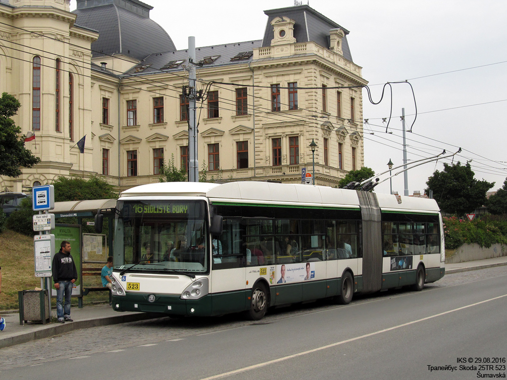 Пльзень, Škoda 25Tr Irisbus Citelis № 523
