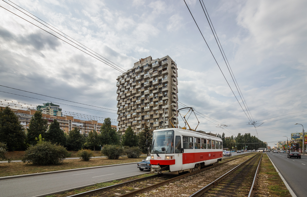 Самара, Tatra T3RF № 1206