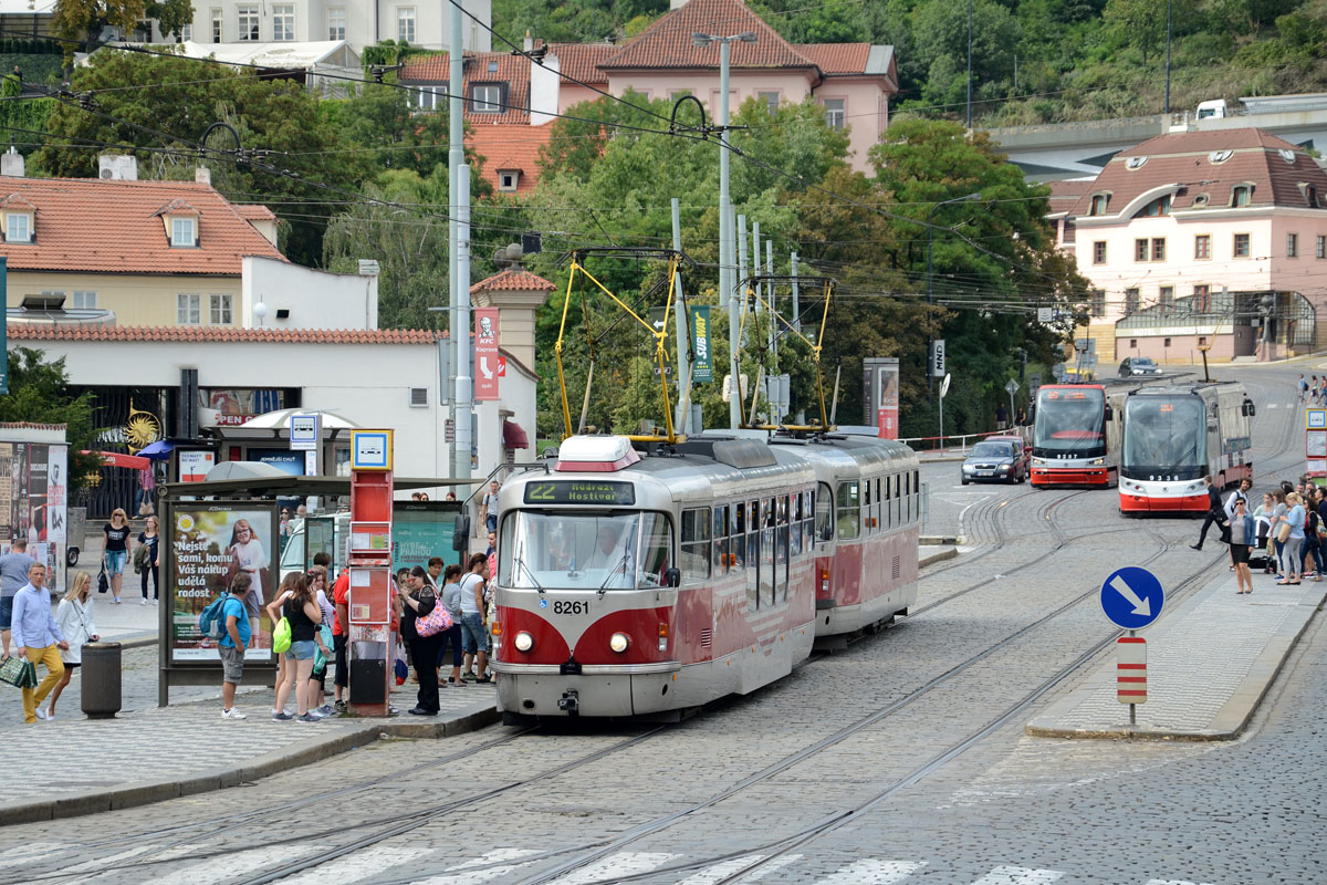 Прага, Tatra T3R.PLF № 8261