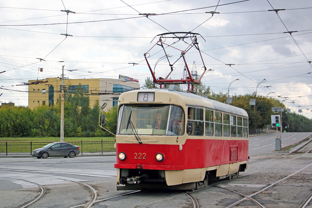 Екатеринбург, Tatra T3SU № 222