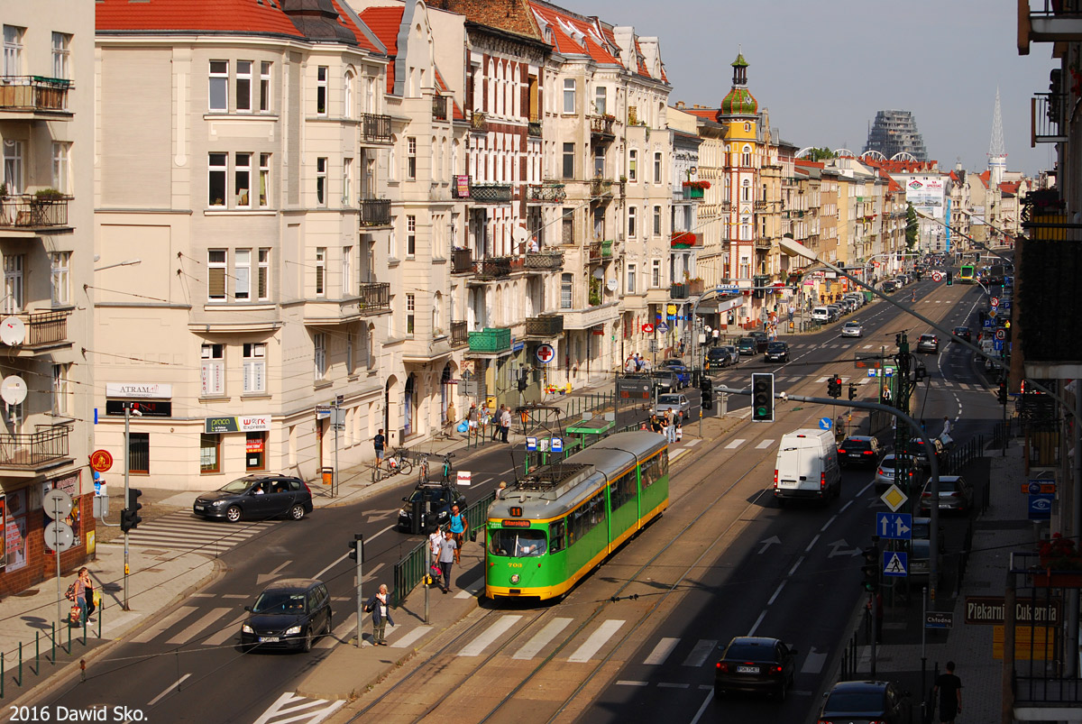 Познань, Duewag GT8 № 703