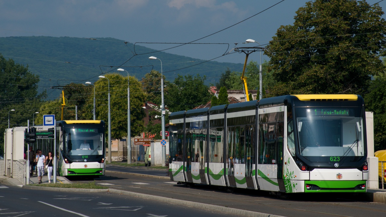 Мишкольц, Škoda 26T ForCity Classic № 616; Мишкольц, Škoda 26T ForCity Classic № 623