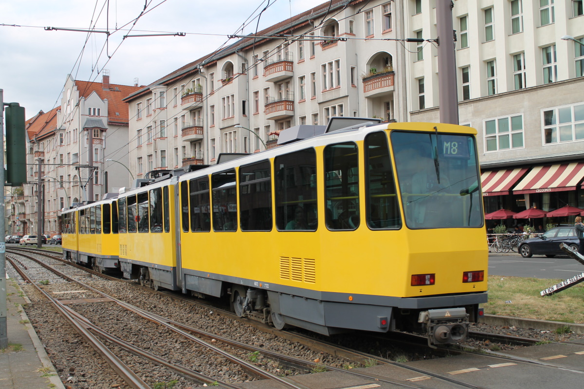 Берлин, Tatra KT4DM № 6072