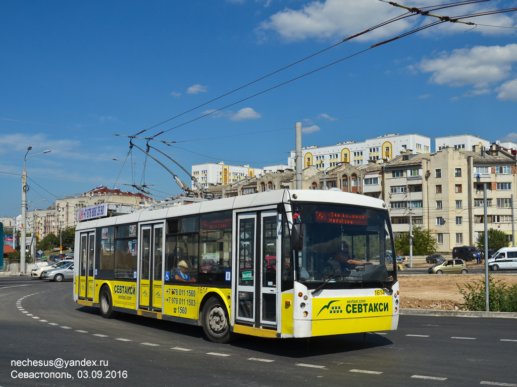 Севастополь, Тролза-5265.00 «Мегаполис» № 1614