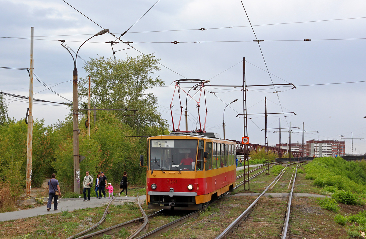 Екатеринбург, Tatra T6B5SU № 768