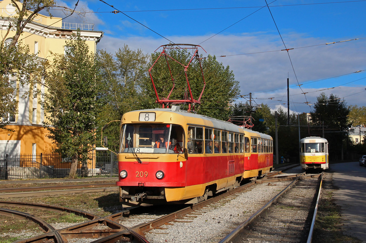 Екатеринбург, Tatra T3SU № 209