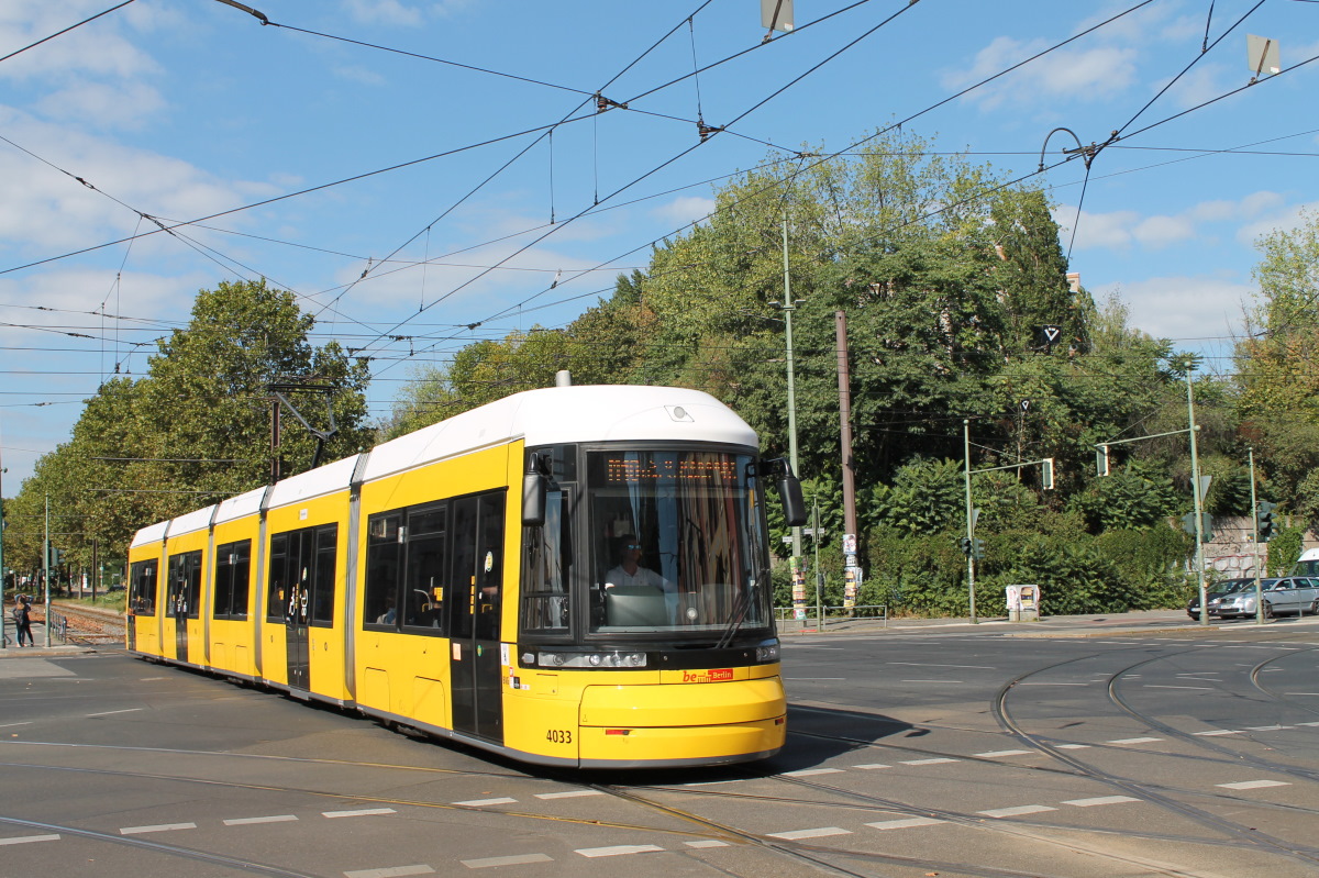 Берлин, Bombardier Flexity Berlin (GT6-08ZR/F6Z) № 4033