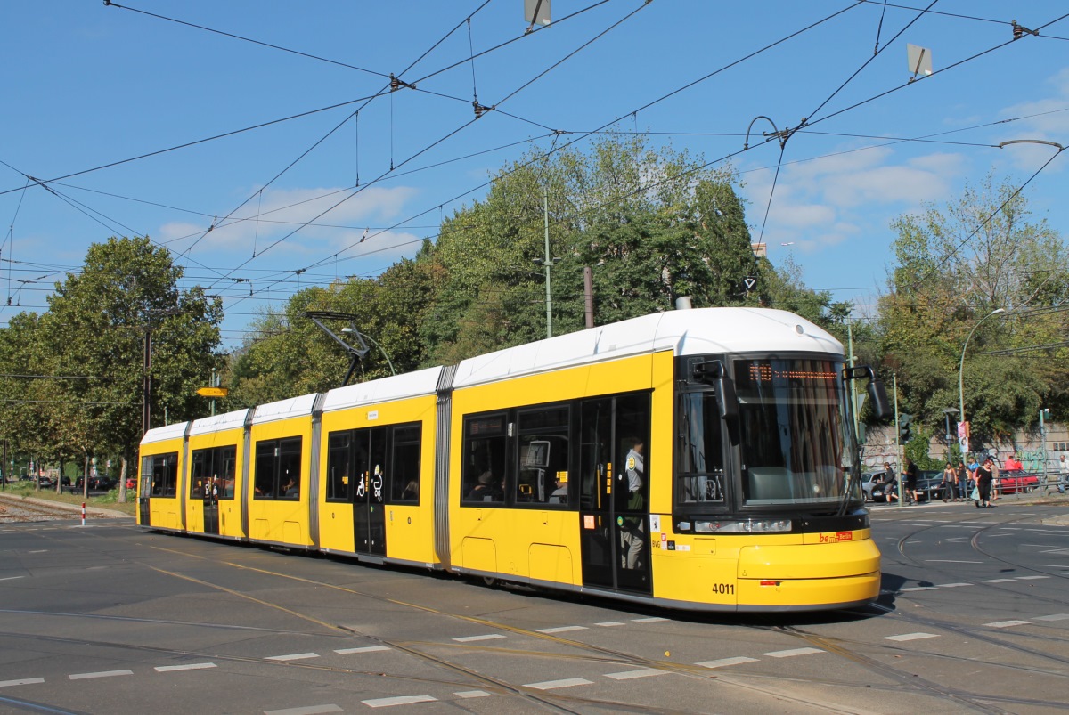 Берлин, Bombardier Flexity Berlin (GT6-08ZR/F6Z) № 4011