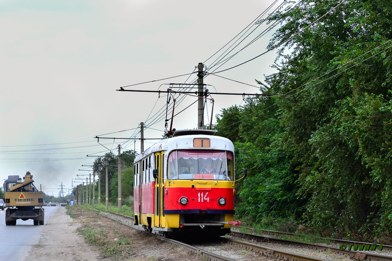 Волжский, Tatra T3SU № 114