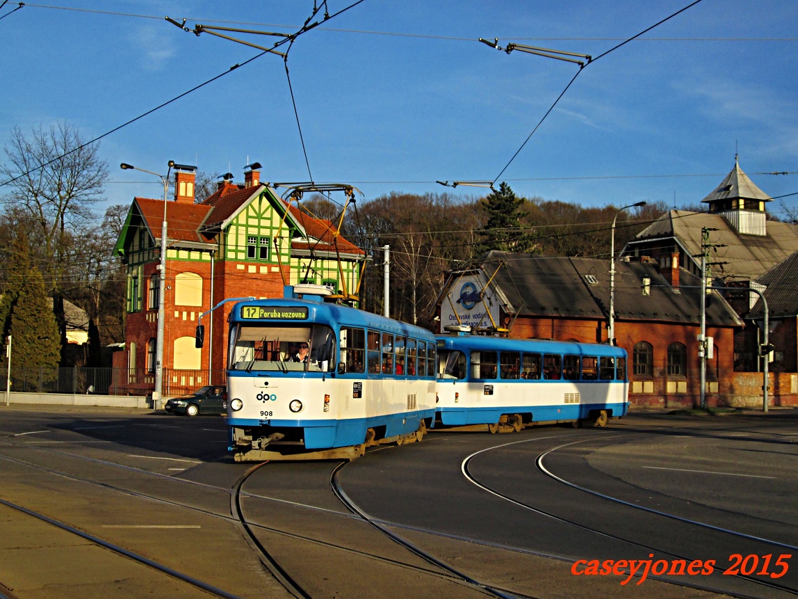 Острава, Tatra T3SUCS № 908 Острава, Tatra T3SUCS № 908