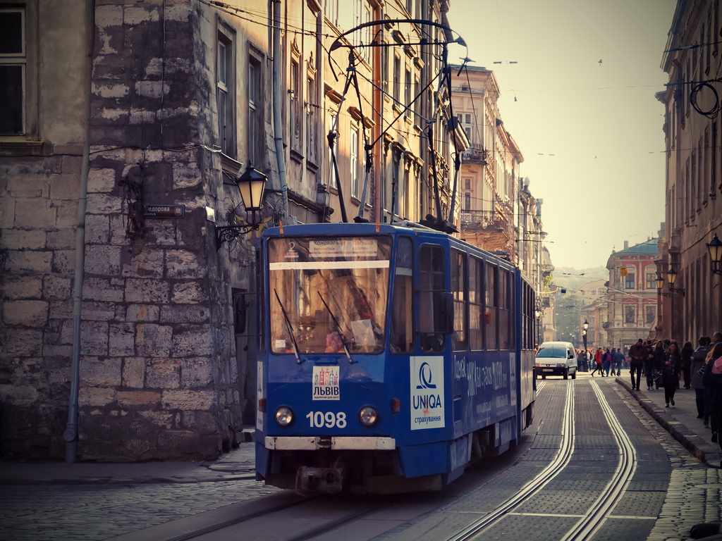 Львов, Tatra KT4SU № 1098