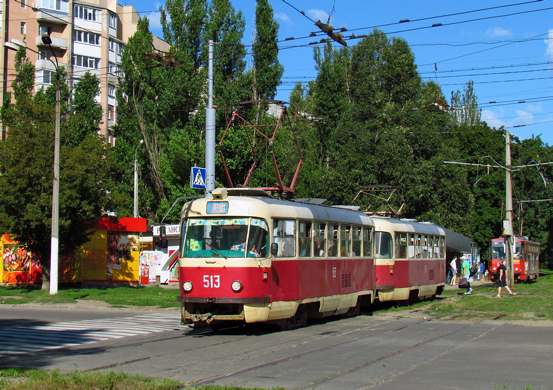 Харьков, Tatra T3SU № 513