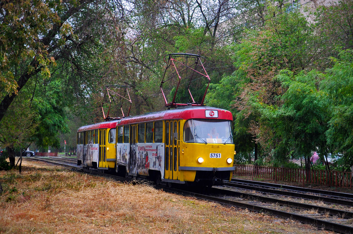 Волгоград, Tatra T3SU № 5751; Волгоград, Tatra T3SU № 5752