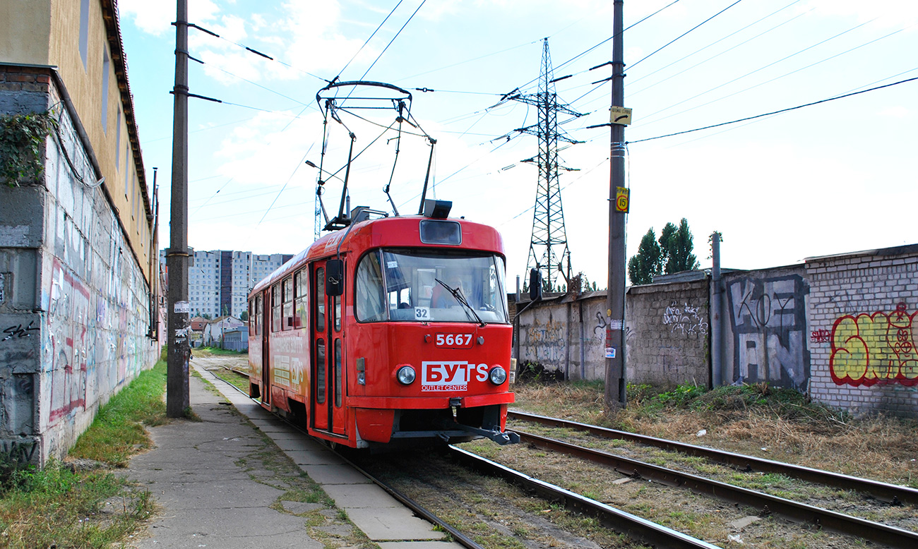 Kijów, Tatra T3SUCS Nr 5667