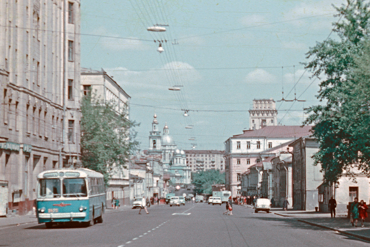 Москва, ЗиУ-5 № 2473; Москва — Исторические фотографии — Трамвай и Троллейбус (1946-1991); Москва — Троллейбусные линии: ЦАО