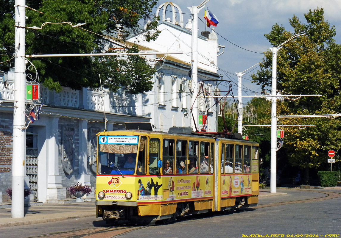 Евпатория, Tatra KT4SU № 031