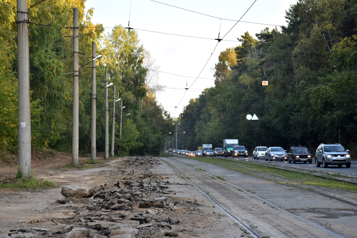 Novosibirsk — Tram road