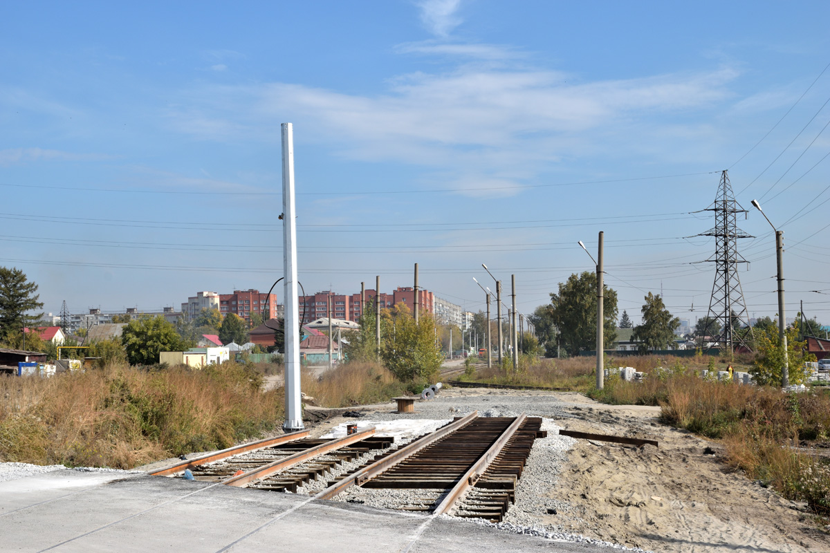 Новосибирск — Строительство трамвайной линии до микрорайона "Чистая Слобода"