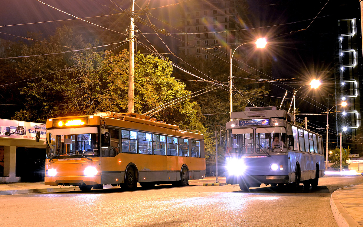 Краснодар, Тролза-5275.07 «Оптима» № 172; Краснодар, ЗиУ-682Г [Г00] № 104