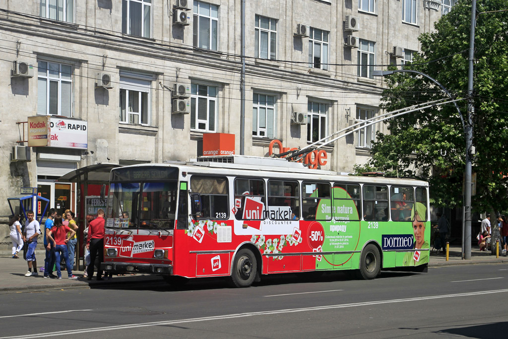 Кишинёв, Škoda 14Tr13/6M № 2139