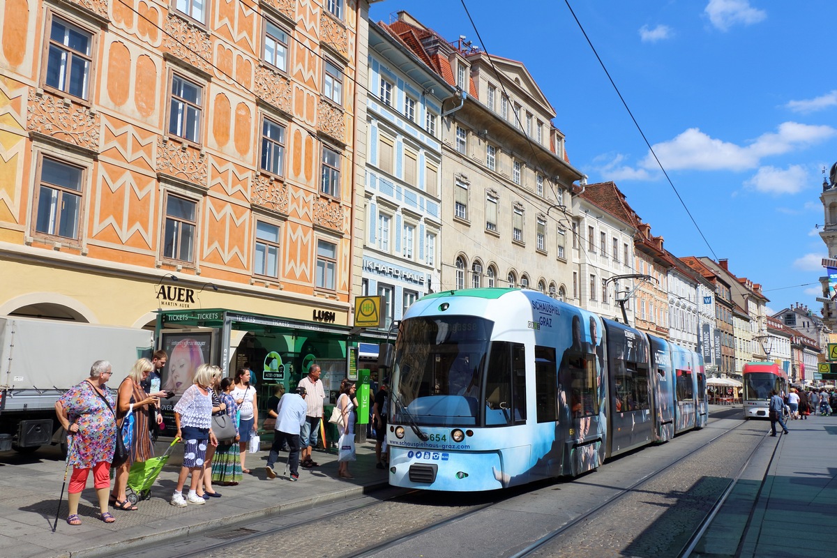 Graz, Bombardier Cityrunner — 654