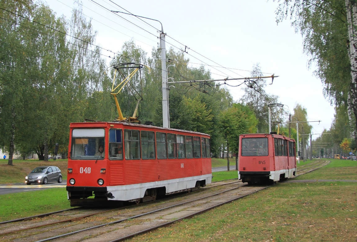 Новополоцк, 71-605 (КТМ-5М3) № 045; Новополоцк, 71-605 (КТМ-5М3) № 048