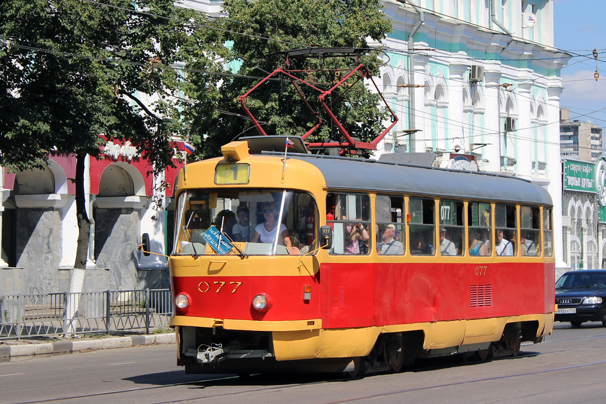 Орёл, Tatra T3SU № 077