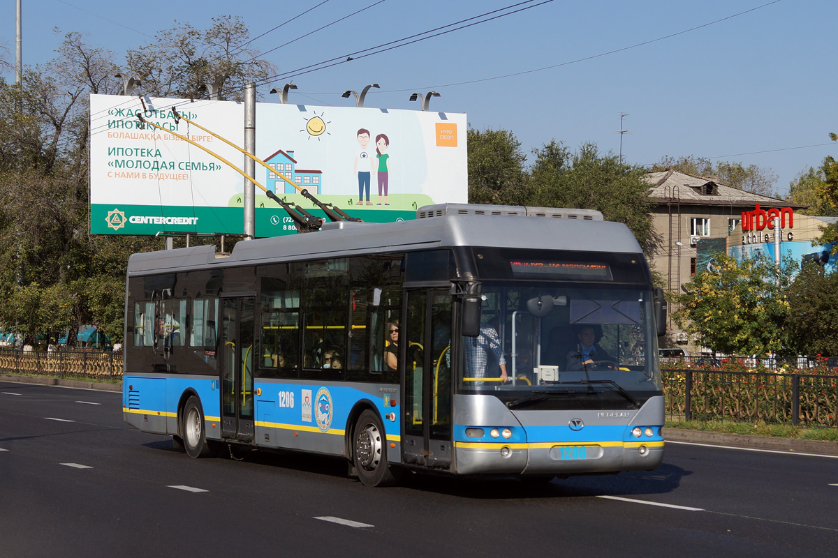 Almaty, YoungMan JNP6120GDZ (Neoplan Kazakhstan) # 1206 Almaty, YoungMan JNP6120GDZ (Neoplan Kazakhstan) # 1206