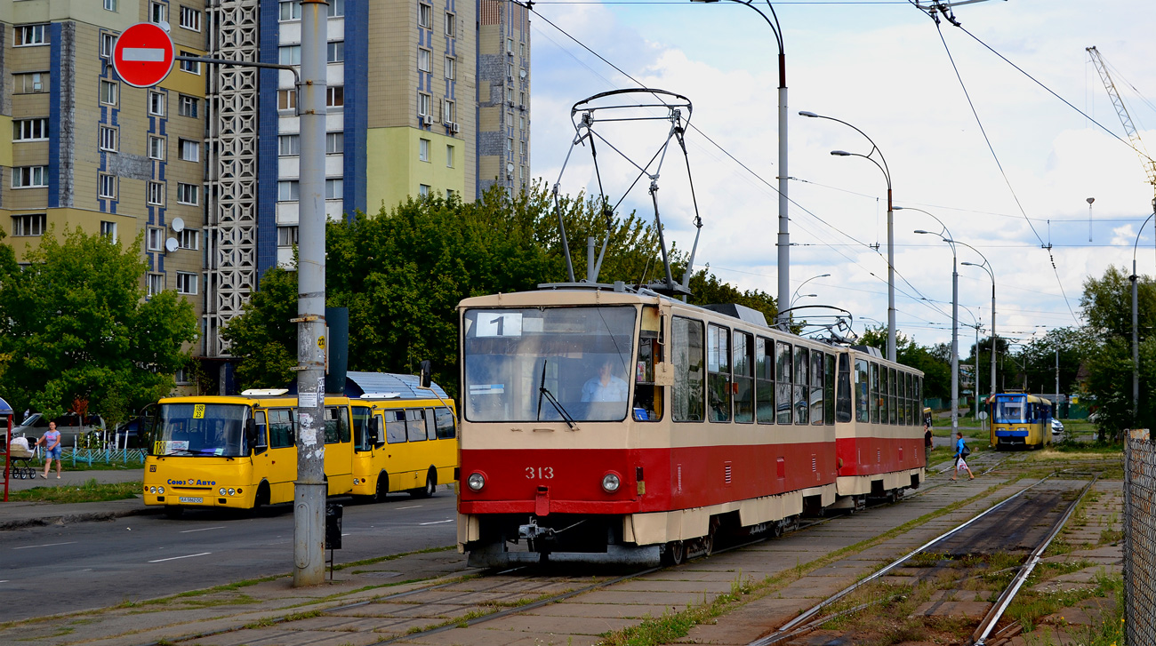 Киев, Tatra T6B5SU № 313